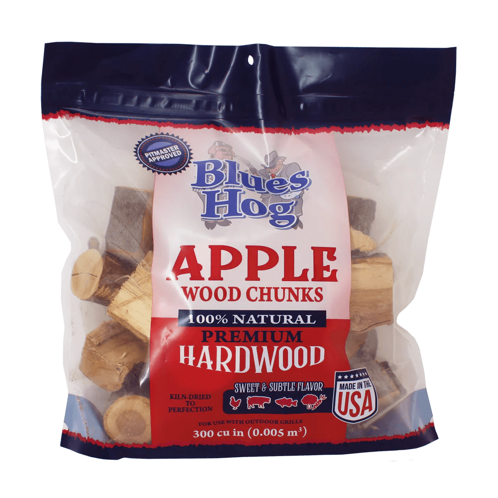 Blues Hog Apple Wood Chunk, 100% Natural Premium Hardwood