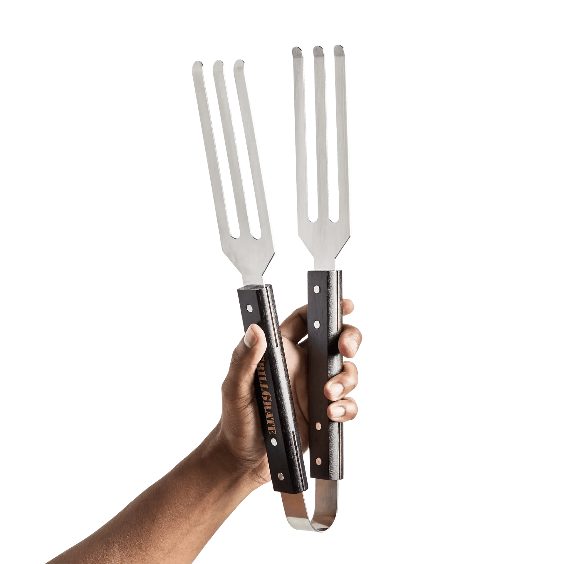 GrillGrate Stainless Steel Grate Tong Over the Fire BBQ Supply