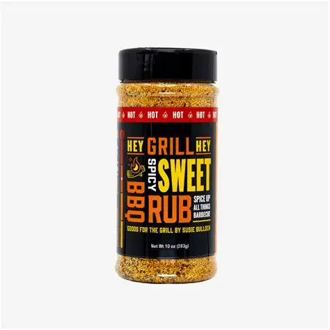 Hey Grill Hey BBQ Spicy Sweet Rub – Over the Fire BBQ Supply