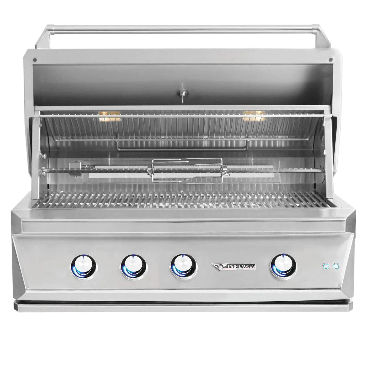 Twin Eagles 36" Gas Grill with Infrared Rotisserie and Sear Zone