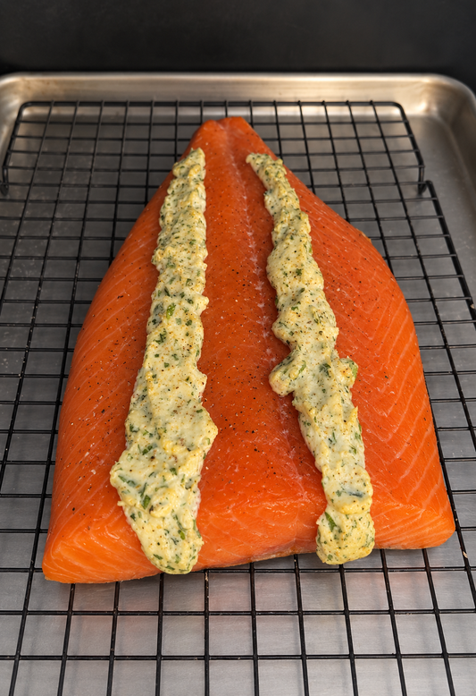 Salmon: Smoked and Pan seared