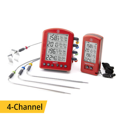 Smoke X4® Long-Range Remote BBQ Alarm Thermometer