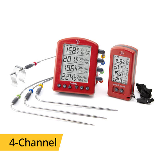 Smoke X4® Long-Range Remote BBQ Alarm Thermometer