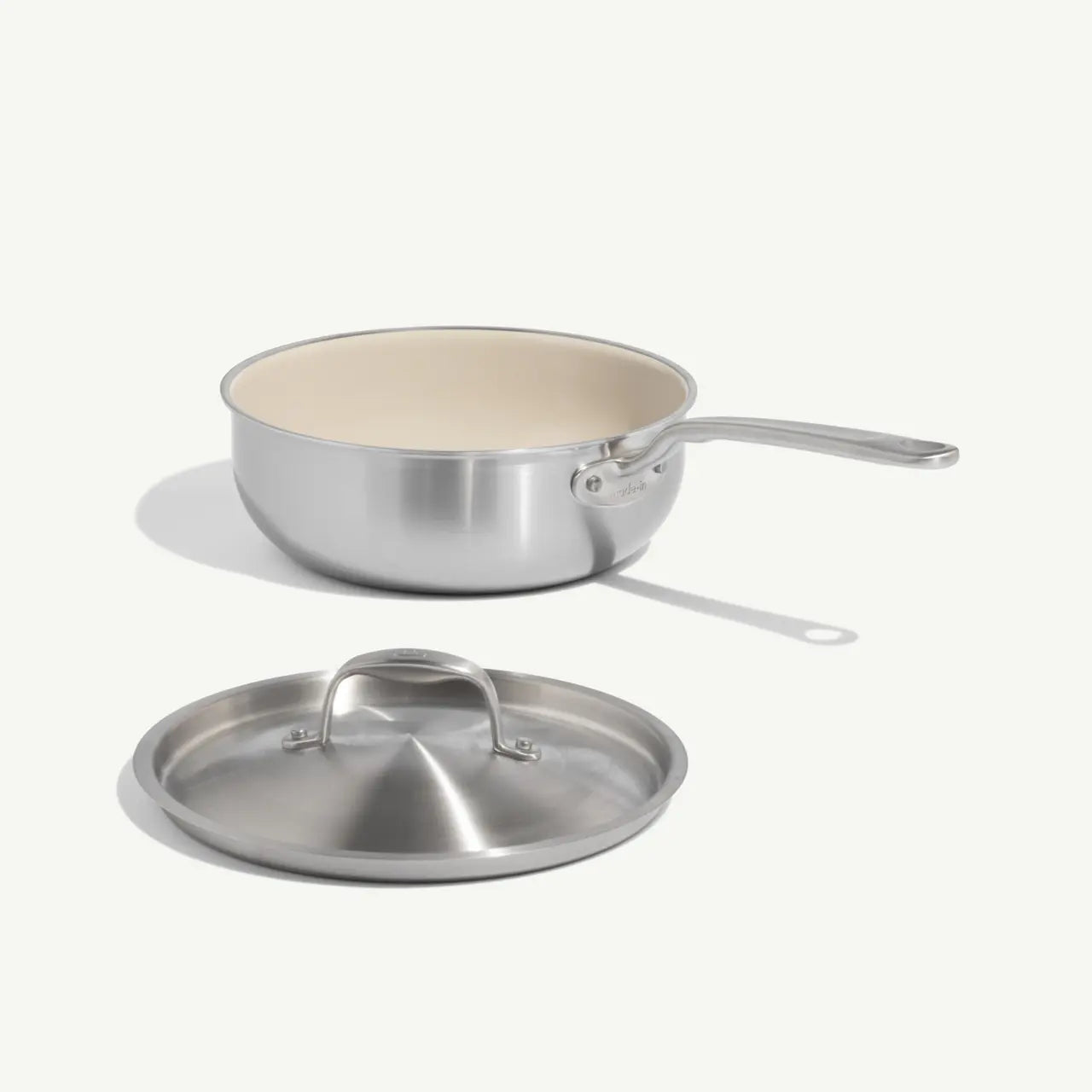 Made In 3 QT CeramiClad Non-Stick Saucier