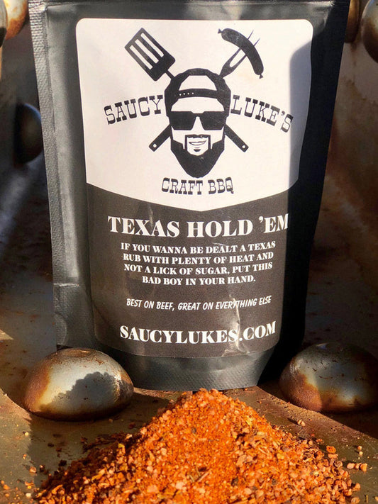 Saucy Lukes Craft BBQ Texas Hold 'Em Rub