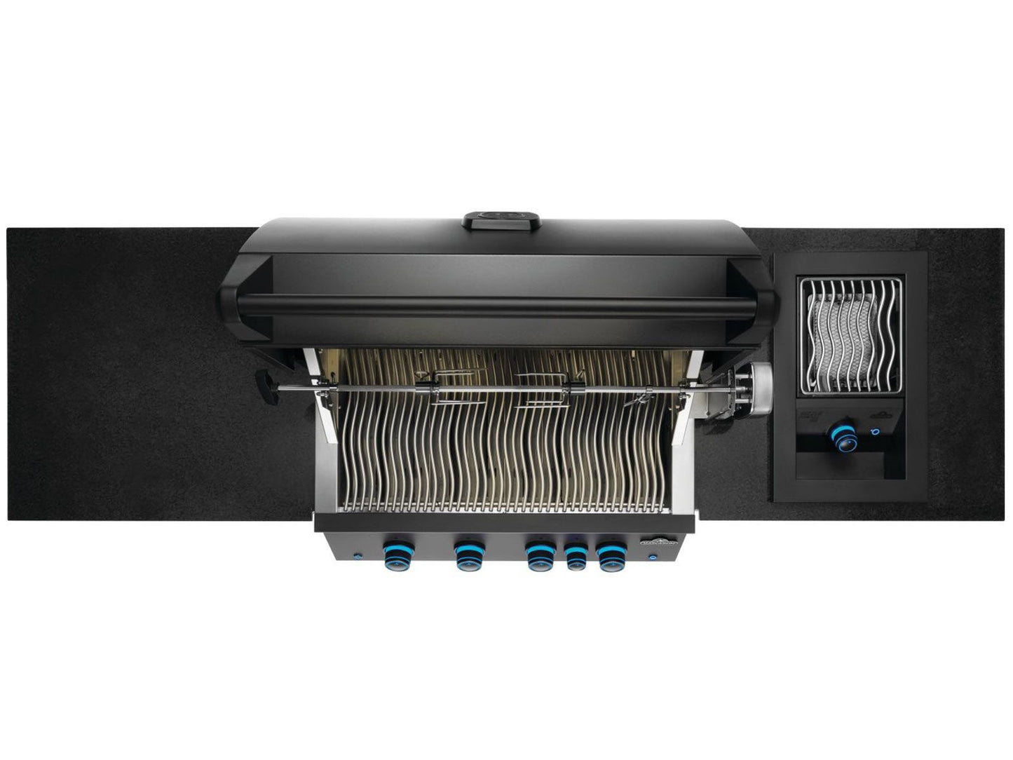 Napoleon - Oasis 300 Bundle, Built-In 700 Series 32 with Infrared Rear Burner Propane, Matte Black