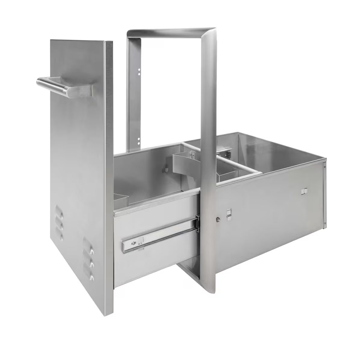 Coyote 18" Roll Out Trash Bin/Propane Storage
