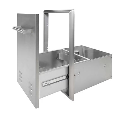 Coyote 18" Roll Out Trash Bin/Propane Storage