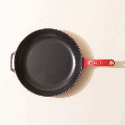 Made In Enameled Cast Iron Skillet