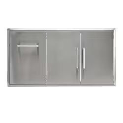 45" Double Access Doors With Roll Out Trash