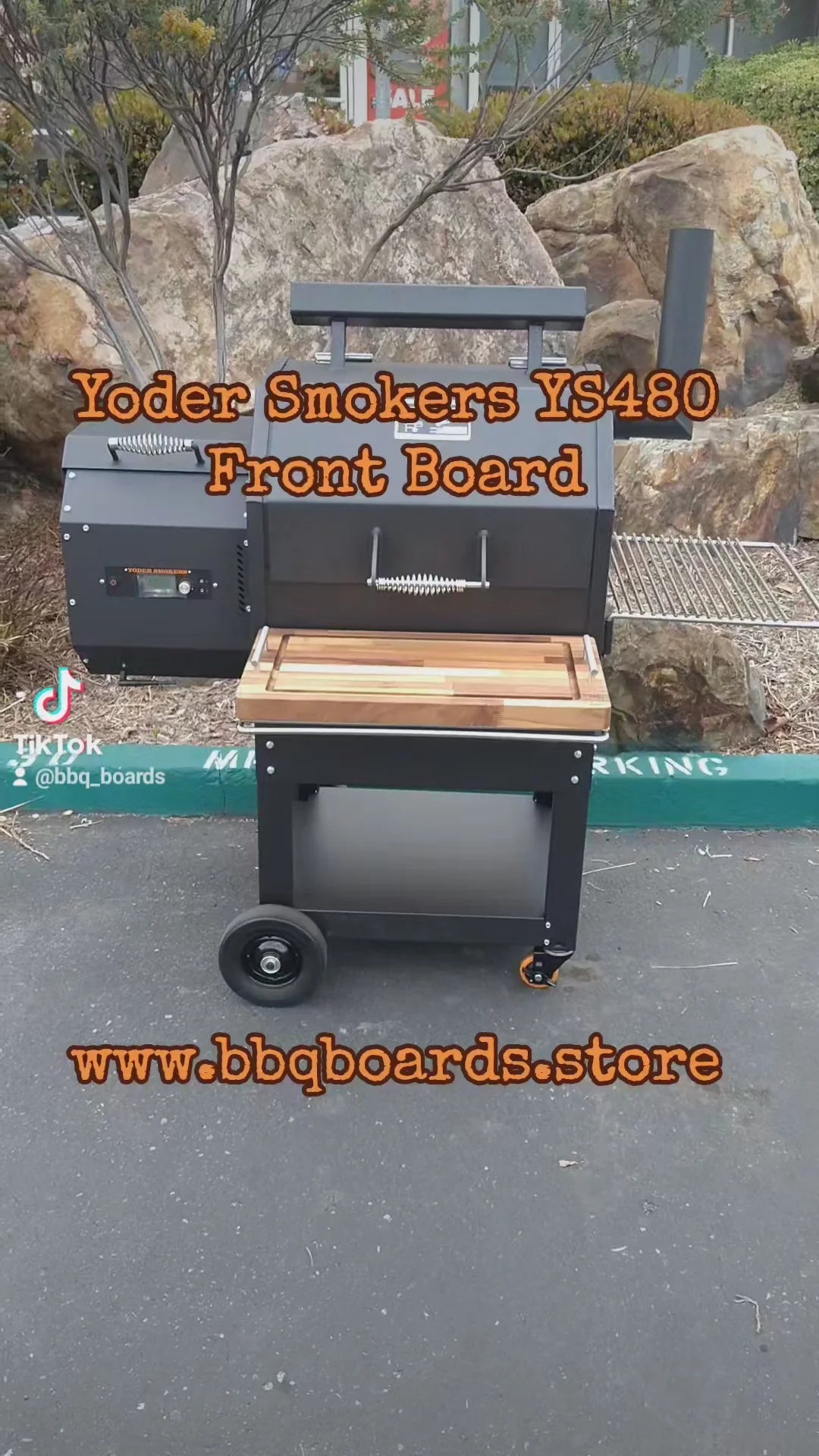 BBQ Boards®, Yoder YS480 Front Board