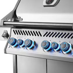 Rogue® PRO-S 525 Propane Gas Grill with Infrared Side and Rear Burners, Stainless Steel