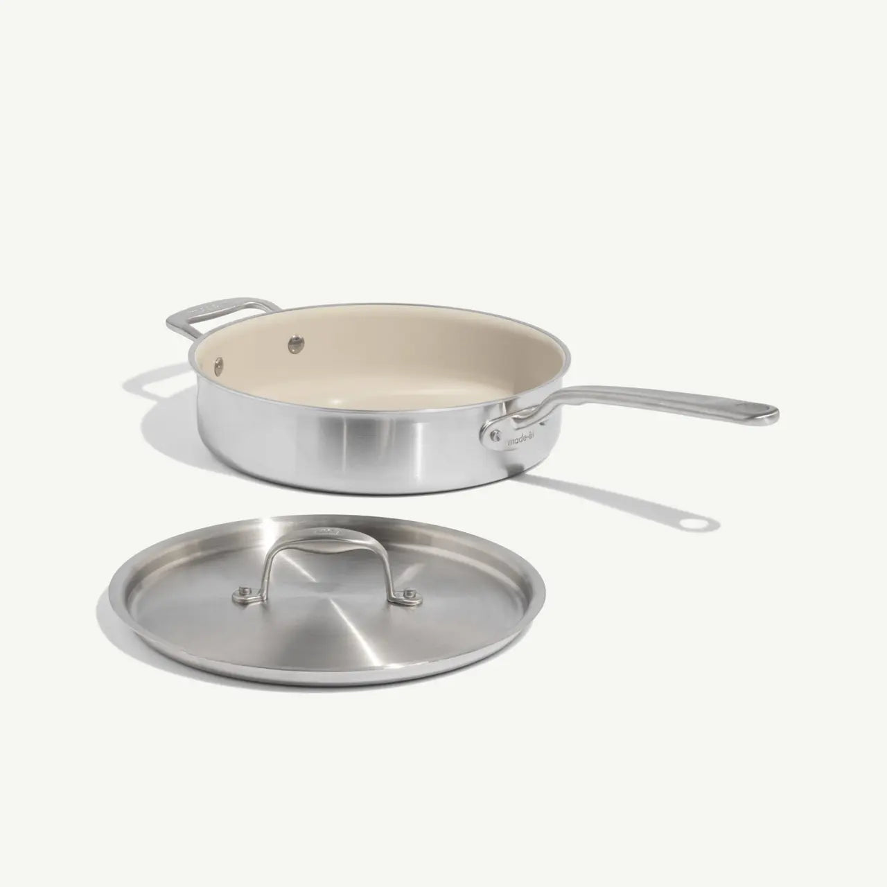 Made In 3.5 QT CeramiClad Non Stick Saute Pan - Thumbnail 3