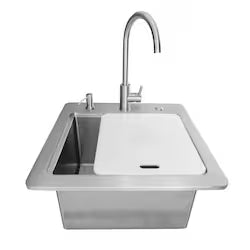 Coyote 21" Full Sink with Faucet, Soap Dispenser, Drain