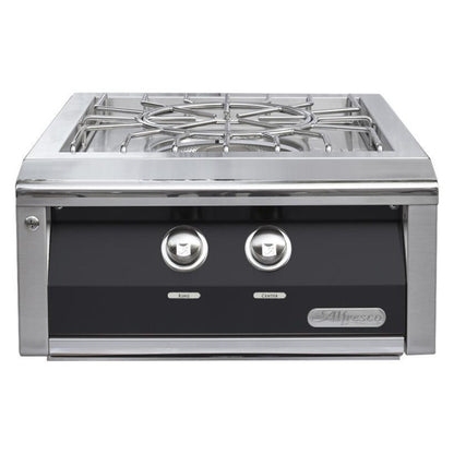 Alfresco Versa Power with a jet black front on a white background  