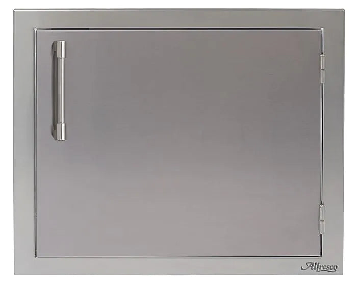 Alfresco 23" Single Access Door on a white background