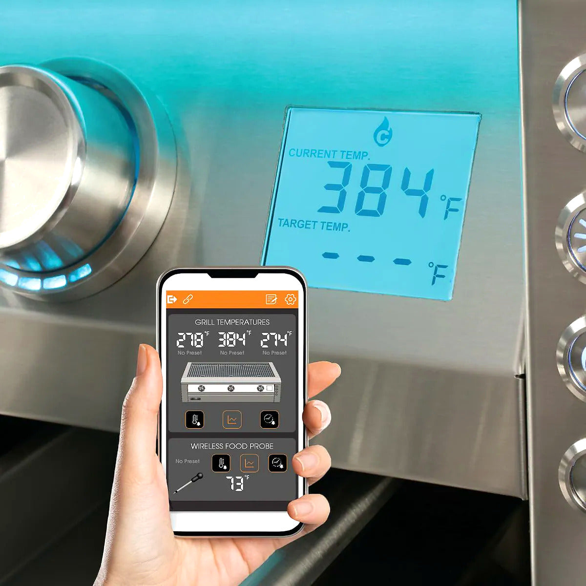 Alfresco Intelligent Built in Grill