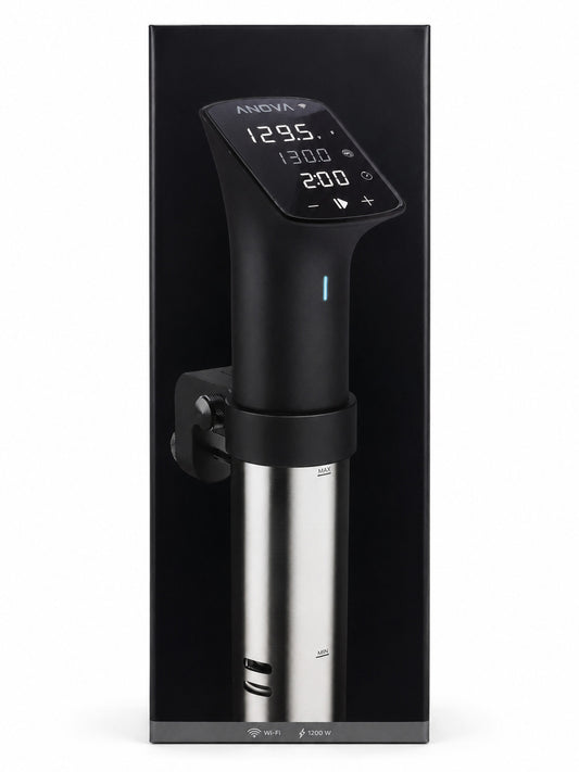 Anova Pro Precision Cooker Sous Vide Box on a white background