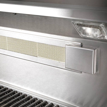 Artisan Professional Series 42-Inch Gas Grill infrared burner and light 