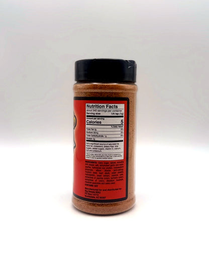 Big Swede BBQ Badass Beef Boost ingredients and nutritional label
