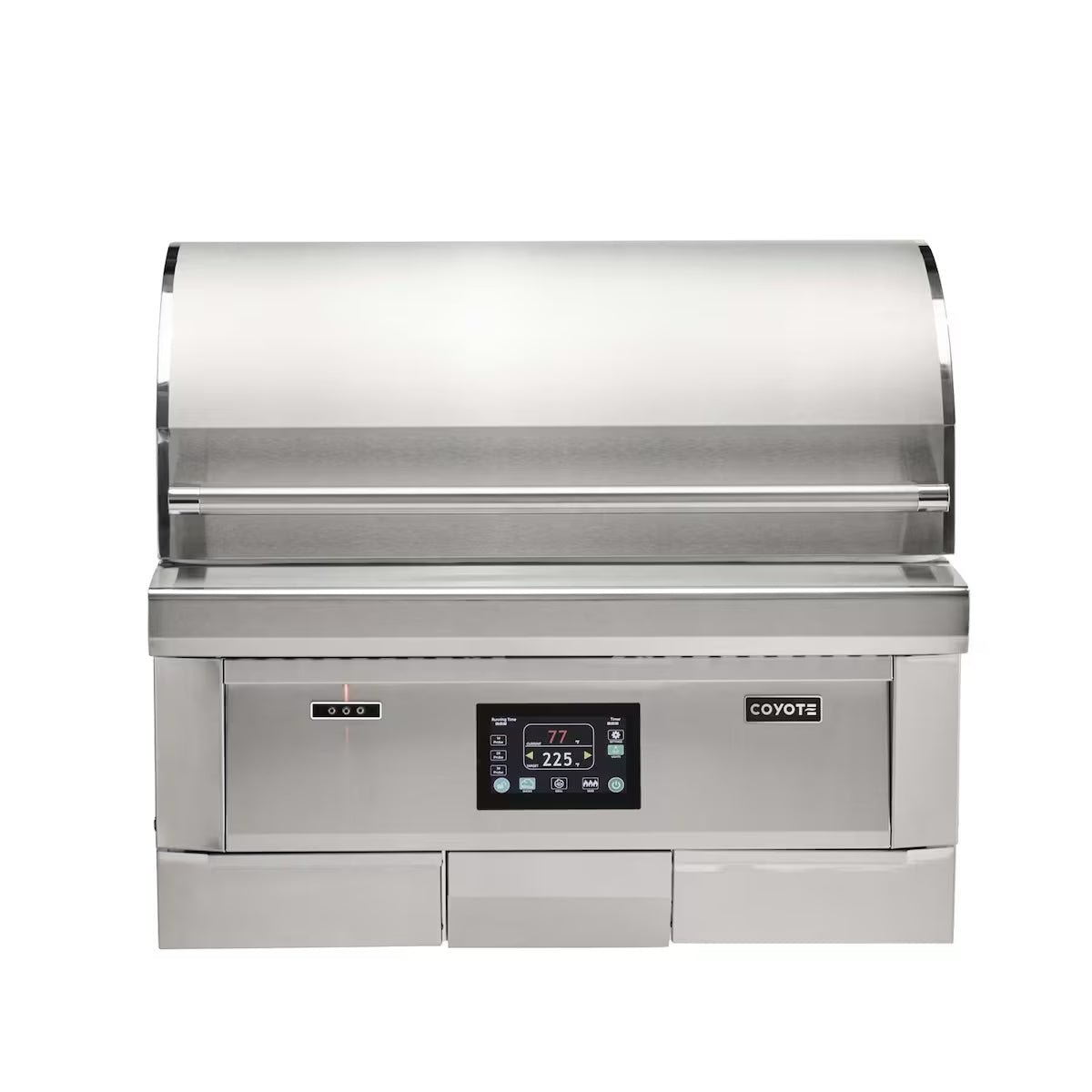 Coyote Pellet Grill 36" Built in model on a white background