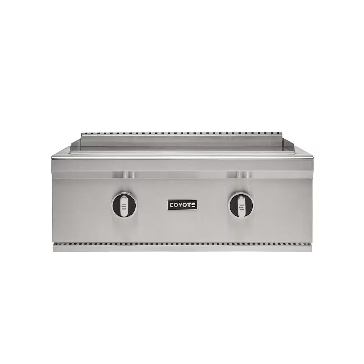 Coyote 30" Built In Flat Top Griddle on a white background