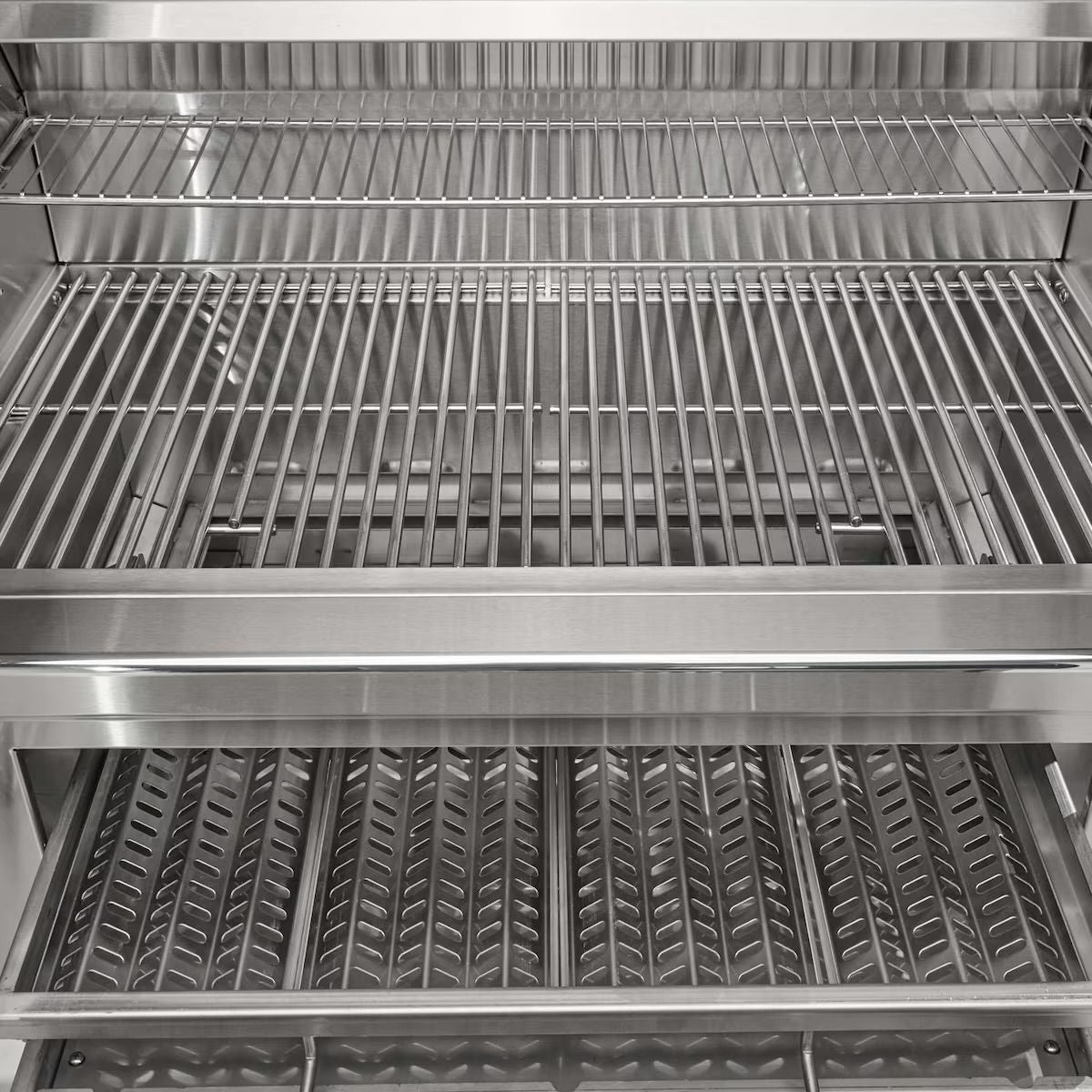 Coyote 36” Built In Charcoal Grill charcoal  tray and cooking grates