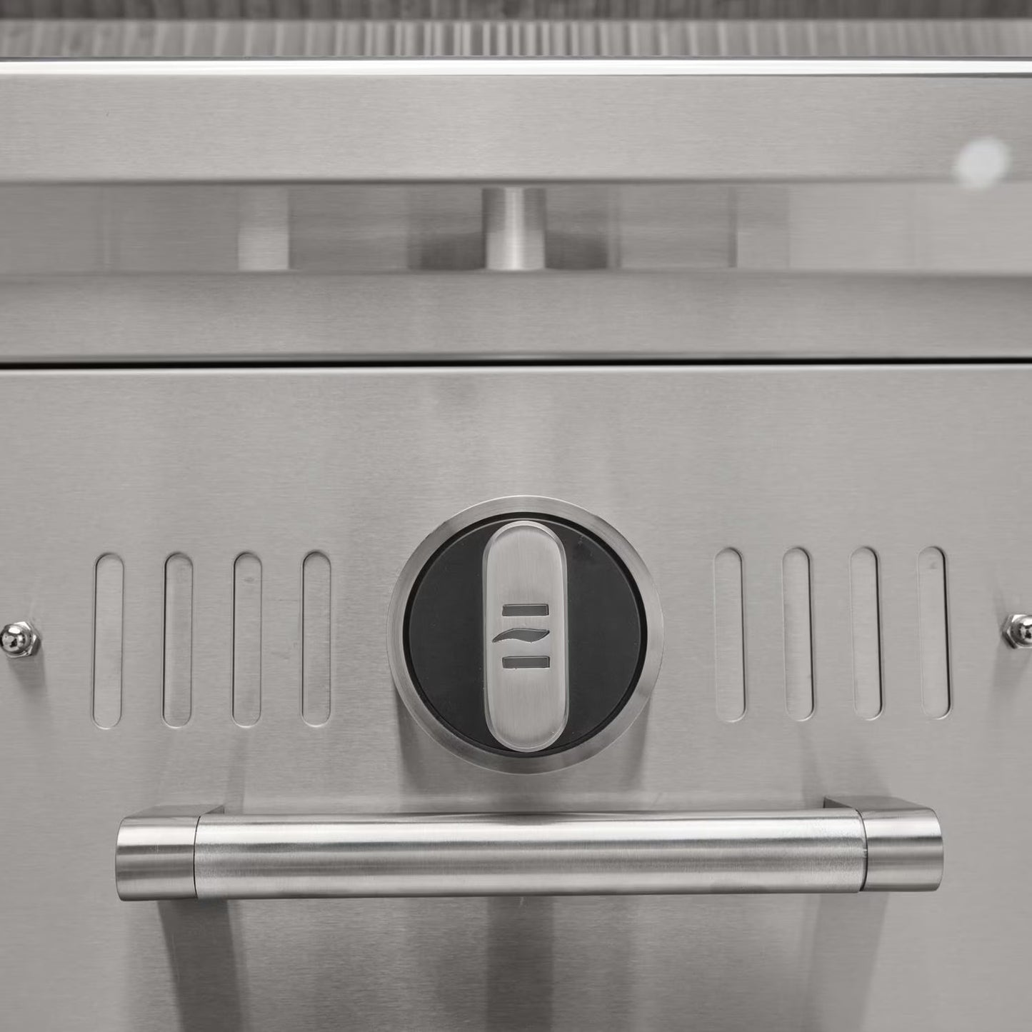 Coyote 36” Built In Charcoal Grill air flow knob