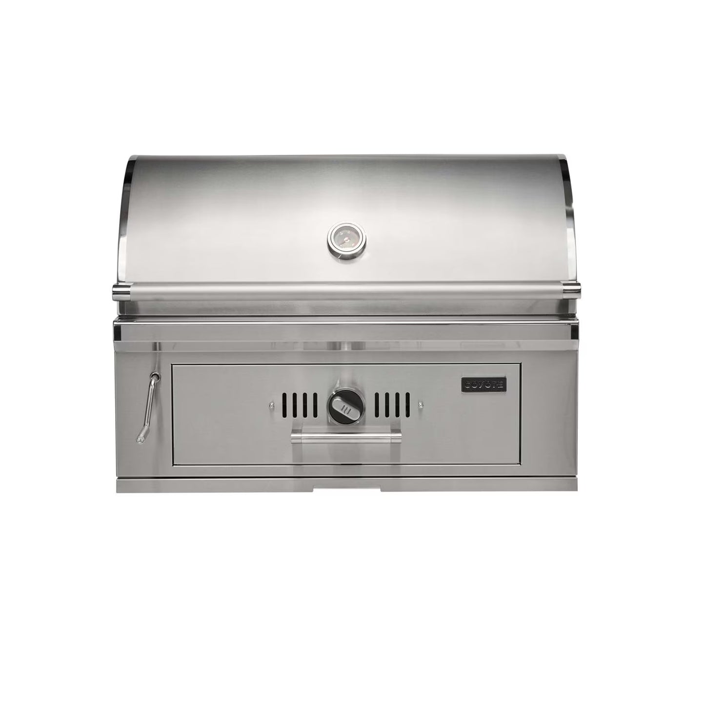 Coyote 36” Built In Charcoal Grill on a white background