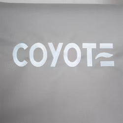 Coyote logo on a gray background