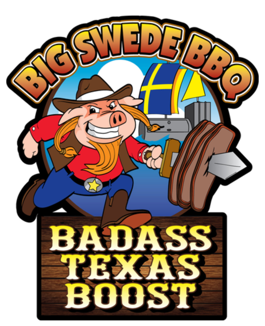 Big Swede BBQ Badass Texas Boost