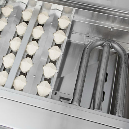 Delta Heat 26" built in u burners and ceramic briquette tray