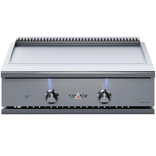 Delta Heat Built-In Gas Teppanyaki Grill with a stainless steel