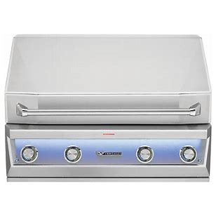  Built-in Twin Eagles Eagle One Grill, featuring control knobs and a closed lid, displayed against a white background.