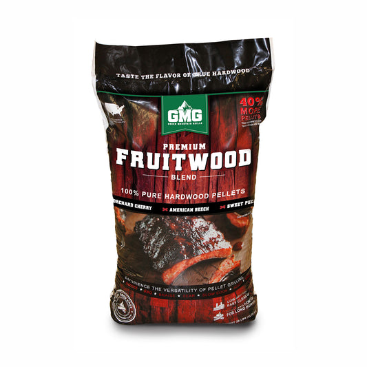 Premium Fruitwood Blend Pellets | 28 lb bag