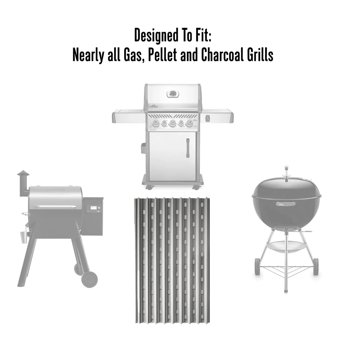 GrillGrate Flavor Zone Grates