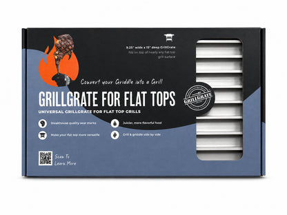 GrillGrate for Flat Tops box on a white background