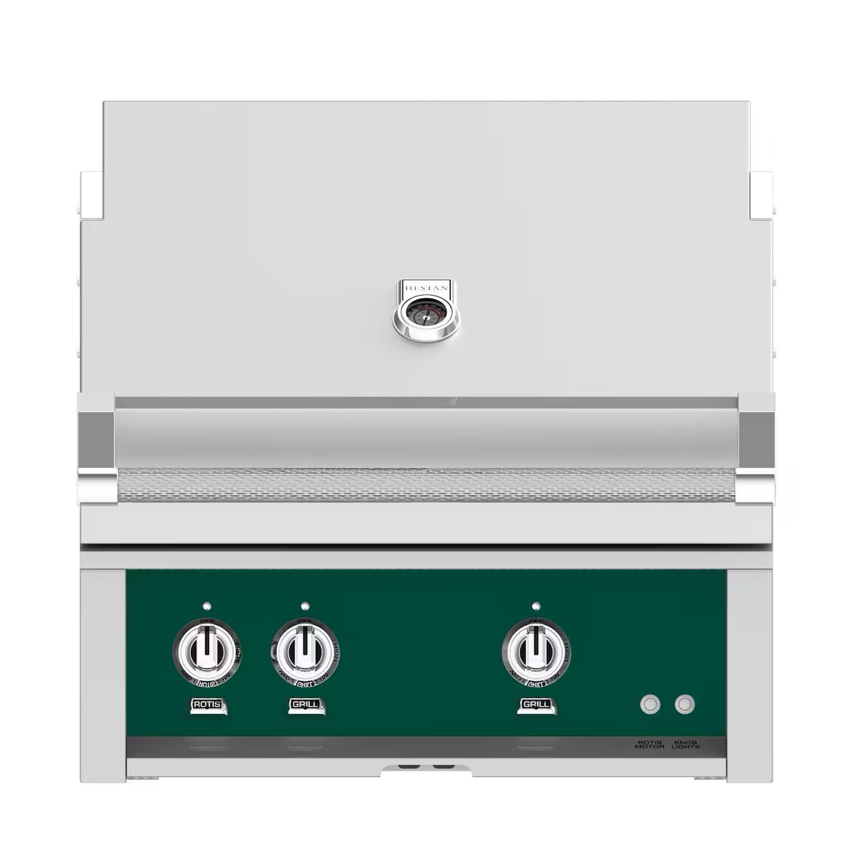 Hestan 30" Built In Gas Grill in Grove on a white background