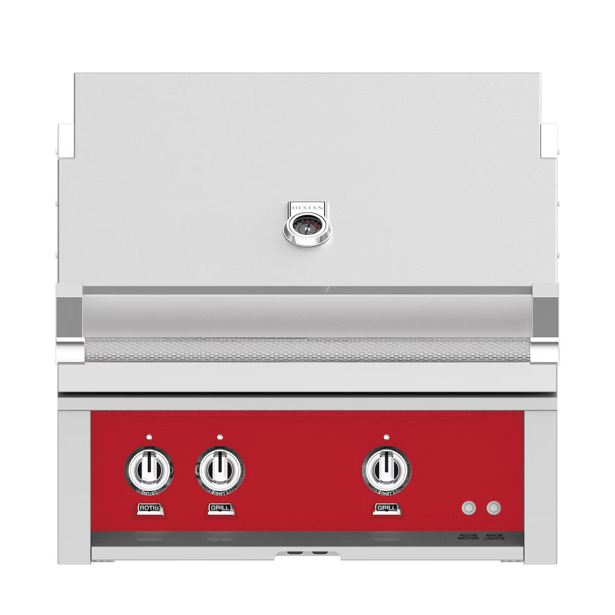 Hestan 30" Built In Gas Grill in Matador on a white background