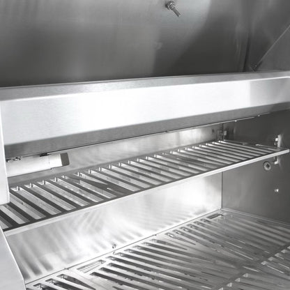Hestan 36" Built In Gas Grill upper rack 