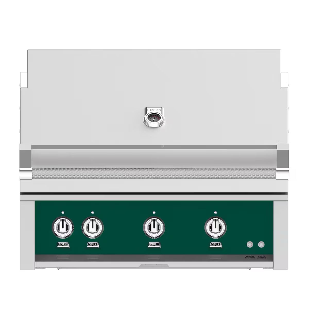Hestan 36" Built In Gas Grill in Grove on a white background