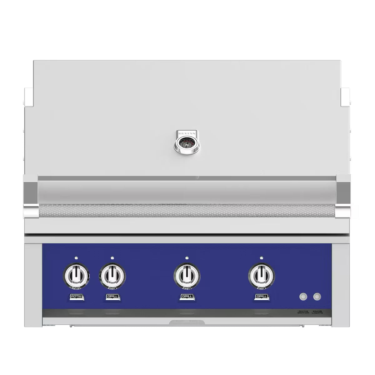 Hestan 36" Built In Gas Grill in Prince on a white background