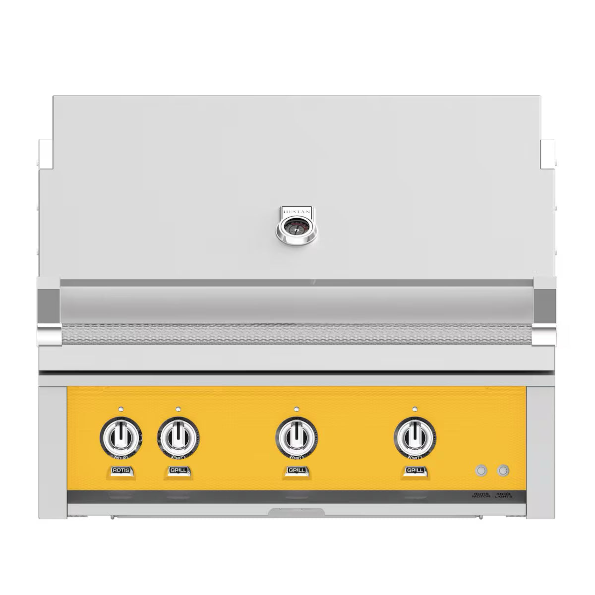 Hestan 36" Built In Gas Grill in Sol on a white background