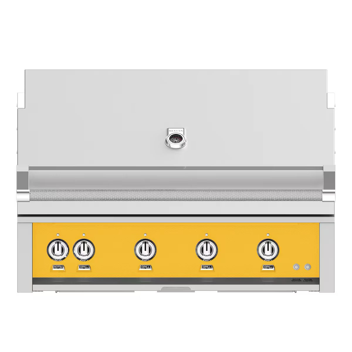 Hestan 42" Built-In Gas Grill in Sol on a white background