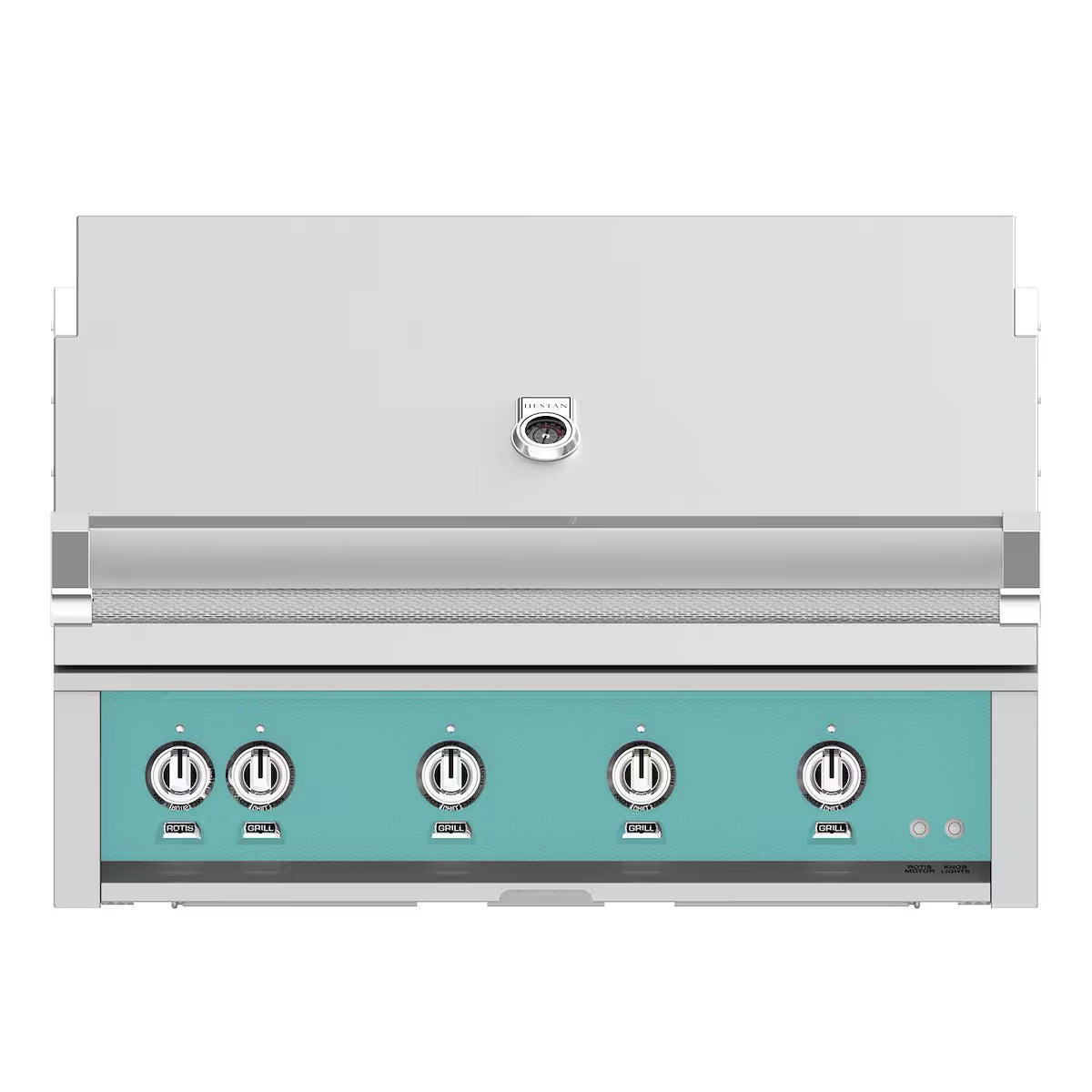 Hestan 42" Built-In Gas Grill in Bora Bora on a white background