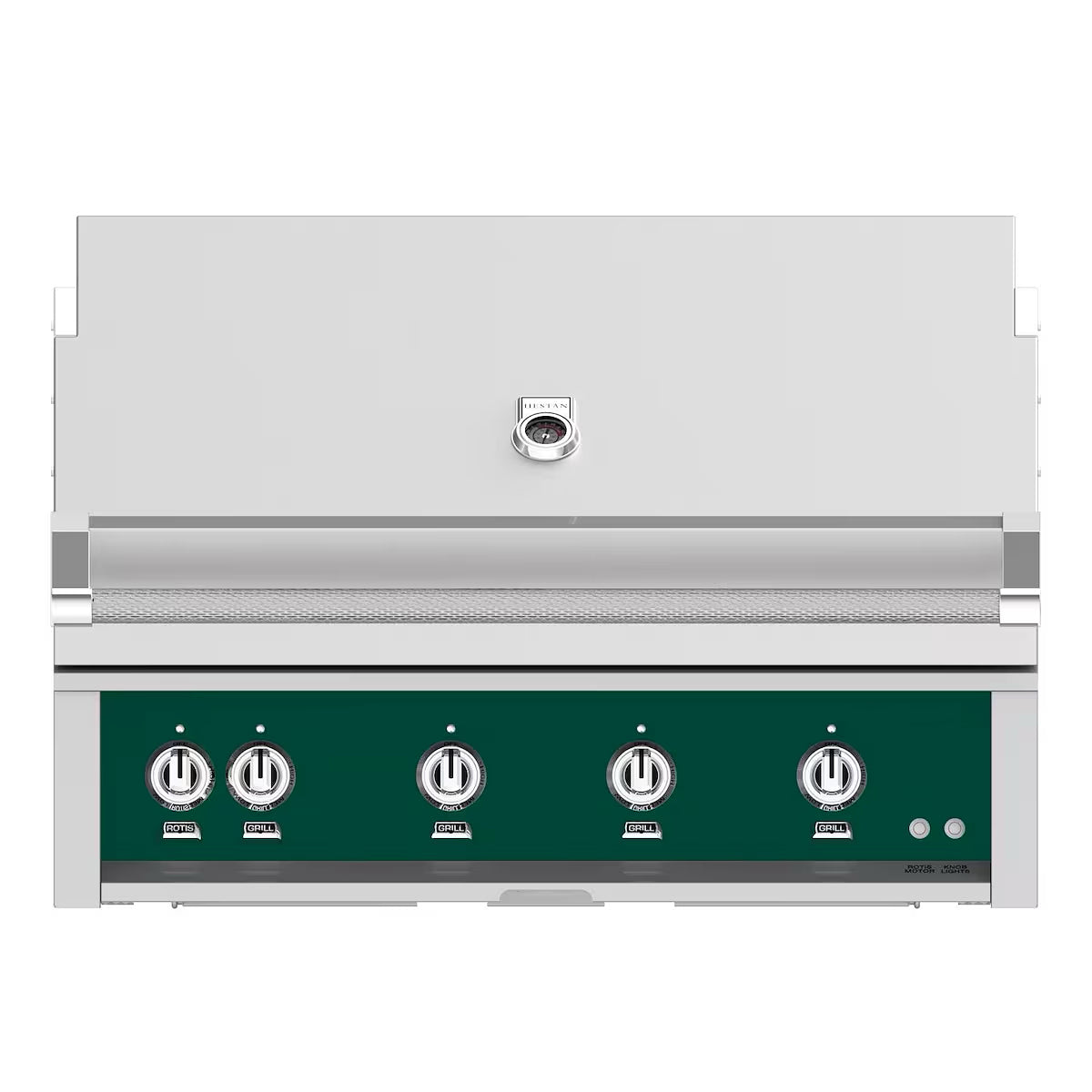Hestan 42" Built-In Gas Grill in Grove on a white background