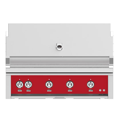 Hestan 42" Built-In Gas Grill in Matador on a white background