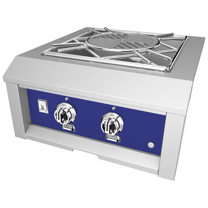 Hestan Built-In Power Burner in Prince on a white background