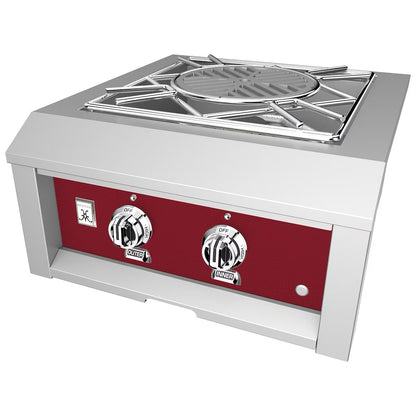 Hestan Built-In Power Burner in Tin Roof on a white background