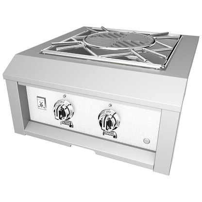 Hestan Built-In Power Burner in Froth on a white background